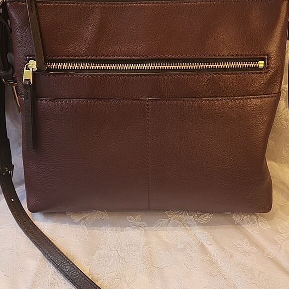 Fossil Brown Crossbody Bag - Picture 3 of 6